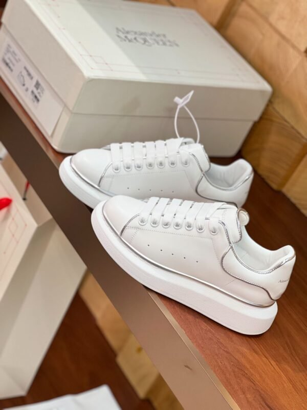 Alexander Mcqueen  24ss White Sliverstrip