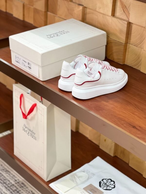 Alexander Mcqueen 24ss White Redstrip