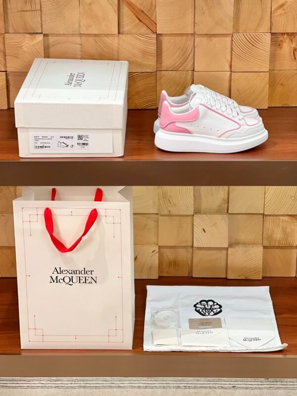 Alexander Mcqueen  24ss Pink and White