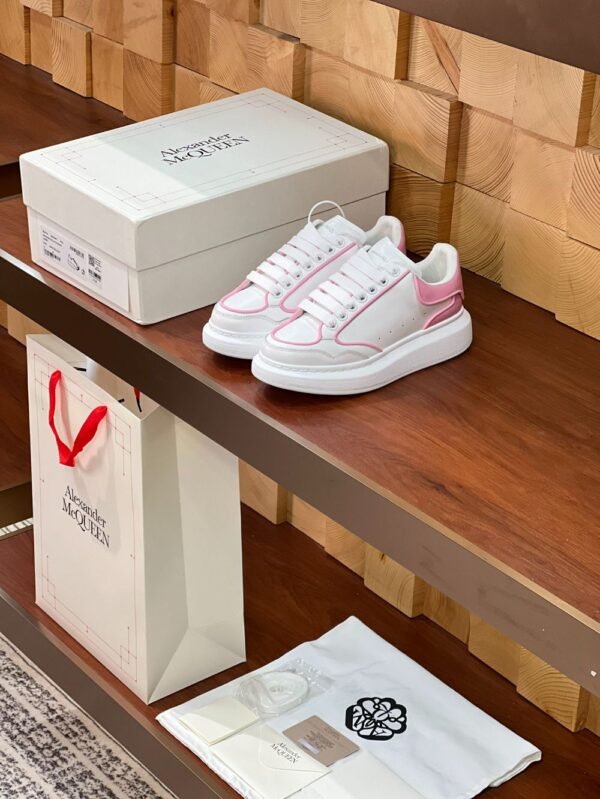 Alexander Mcqueen  24ss Pink and White