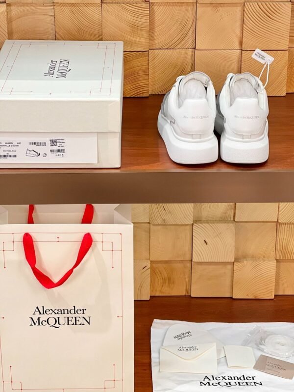 Alexander Mcqueen  24ss White Silver bar
