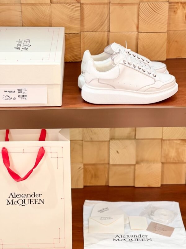 Alexander Mcqueen  24ss White Silver bar