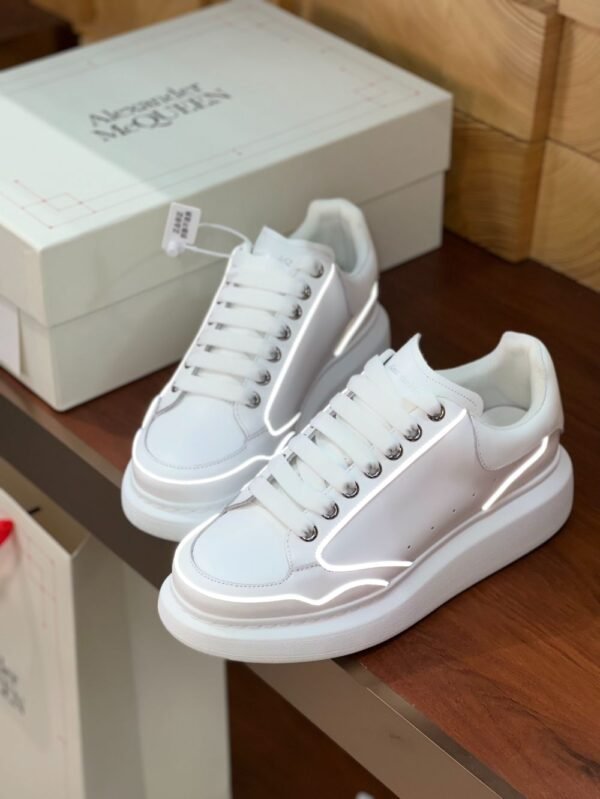Alexander Mcqueen  24ss White Silver bar