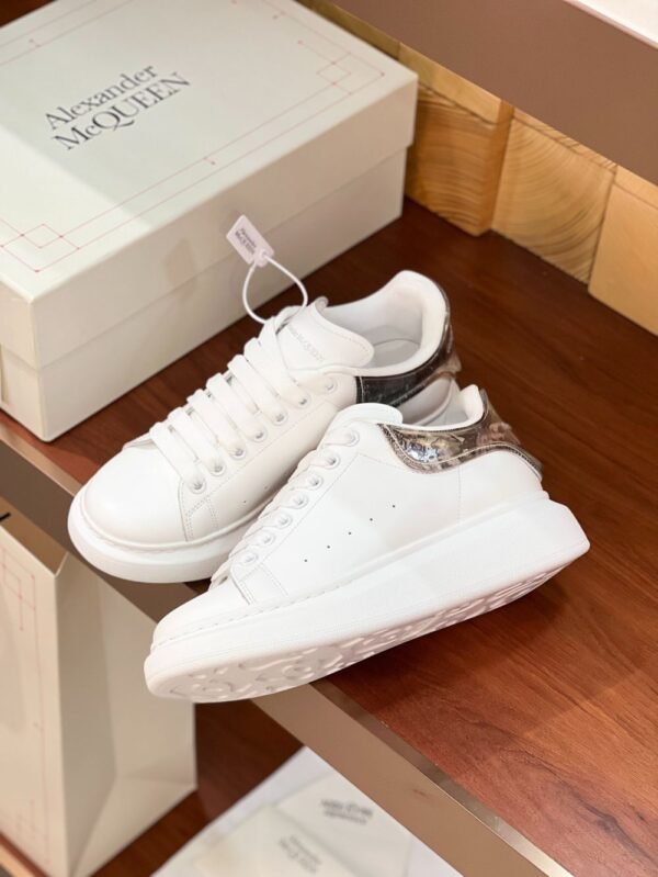 Alexander Mcqueen 24ss White Leather sliver