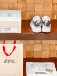 Alexander Mcqueen 24ss White Leather sliver