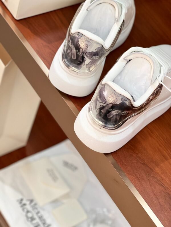 Alexander Mcqueen 24ss White Leather sliver