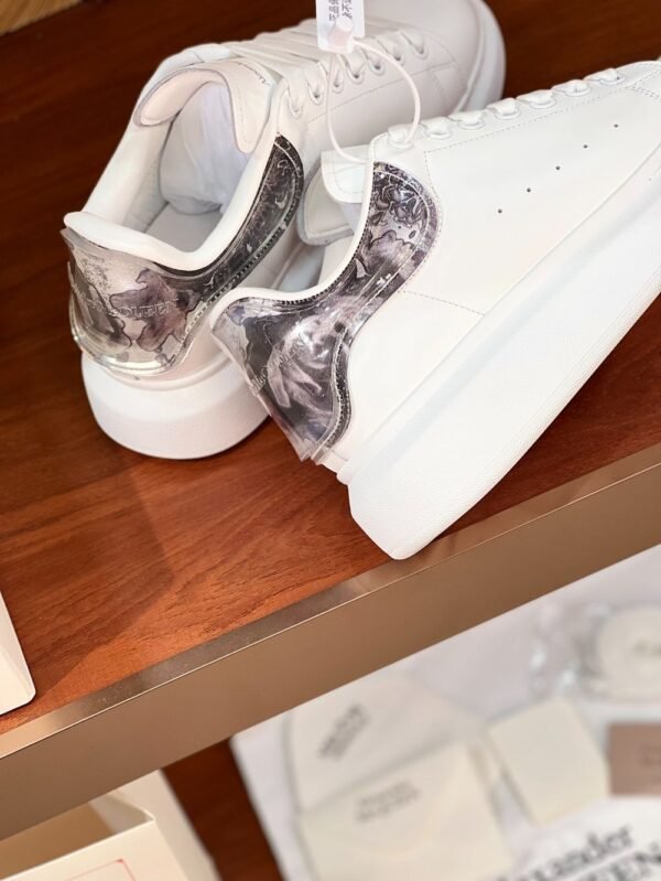 Alexander Mcqueen 24ss White Leather sliver