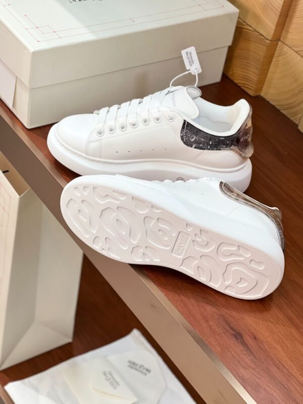 Alexander Mcqueen 24ss White Leather sliver