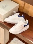 Alexander Mcqueen  White Leather Blue