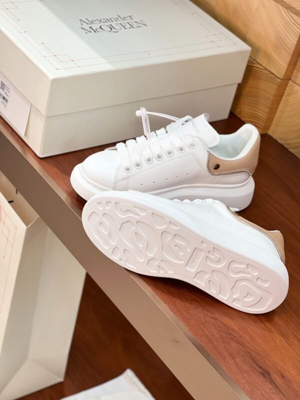 Alexander Mcqueen  White Leather Pink