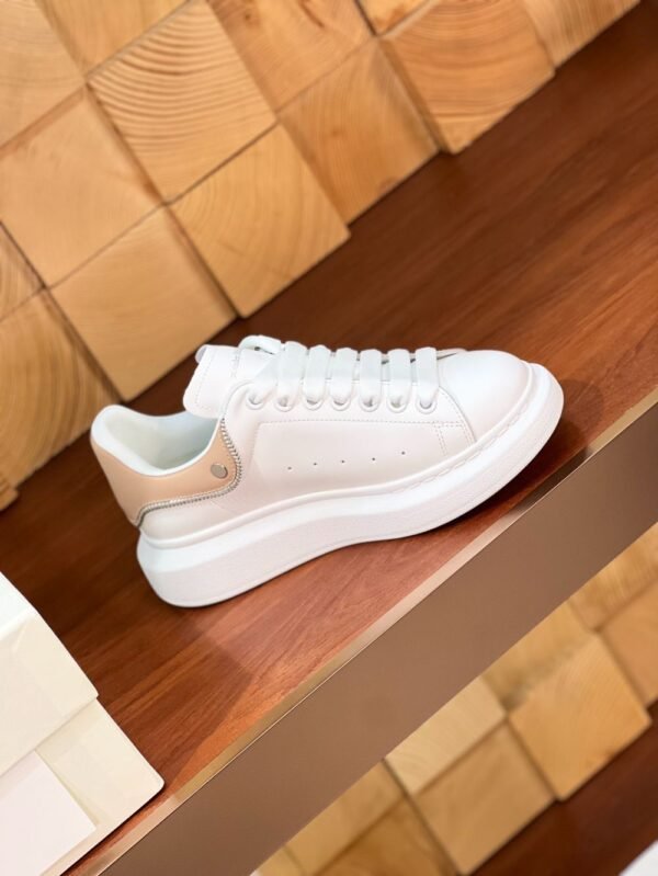 Alexander Mcqueen  White Leather Pink