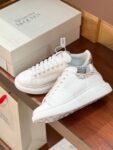 Alexander Mcqueen White Sliverwhite