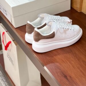 Alexander Mcqueen  White Leather Brown