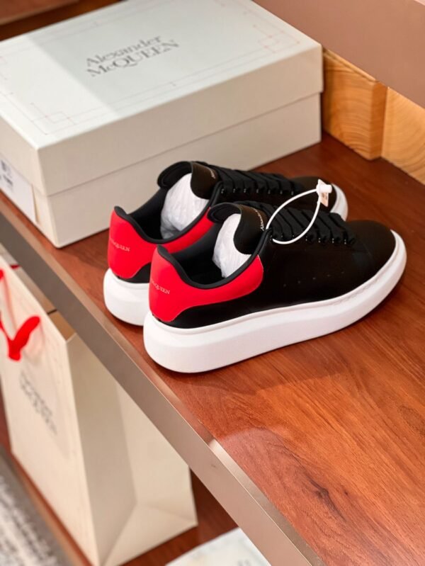 Alexander Mcqueen  White Leather Red