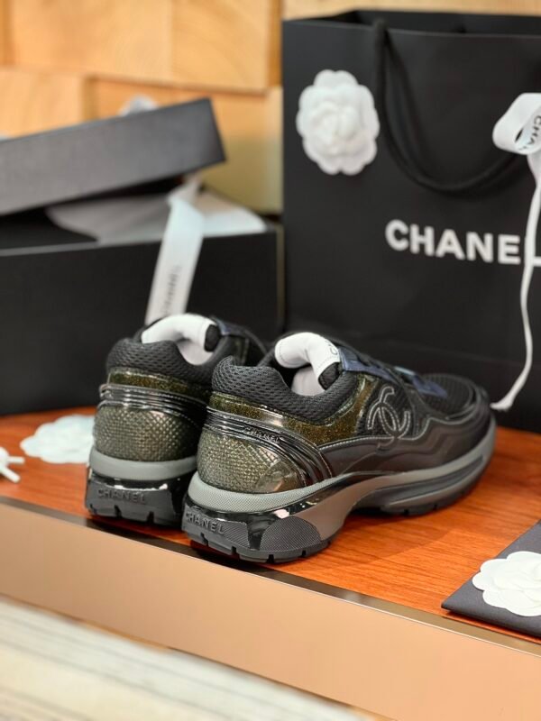 Chanel CC logo Blue and Black