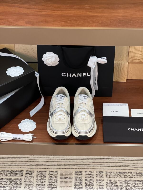 Chanel CC logo White