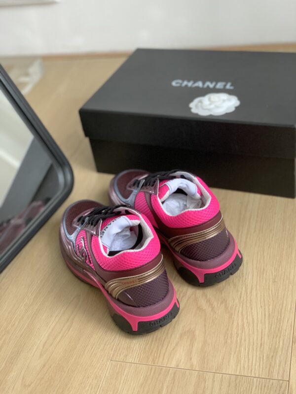Chanel CC logo Pink Red