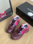 Chanel CC logo Pink Red