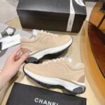 Chanel CC logo Brown