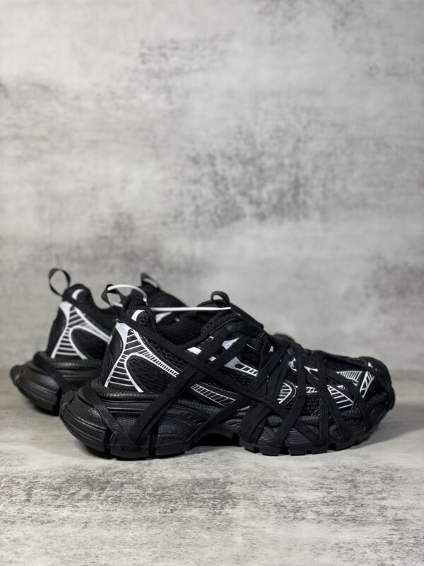 Balenciaga 3XL Bandage Black and Sliver