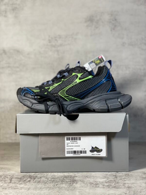 Balenciaga 3XL Black Blue and Yellow