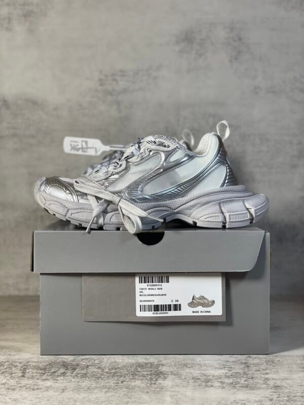 Balenciaga 3XL Silver White