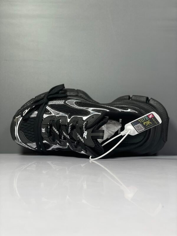 Balenciaga 3XL Slippers Black and Sliver