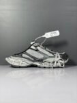 Balenciaga 3XL Slippers Sliver and Black