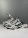 Balenciaga 3XL Slippers Sliver and Black
