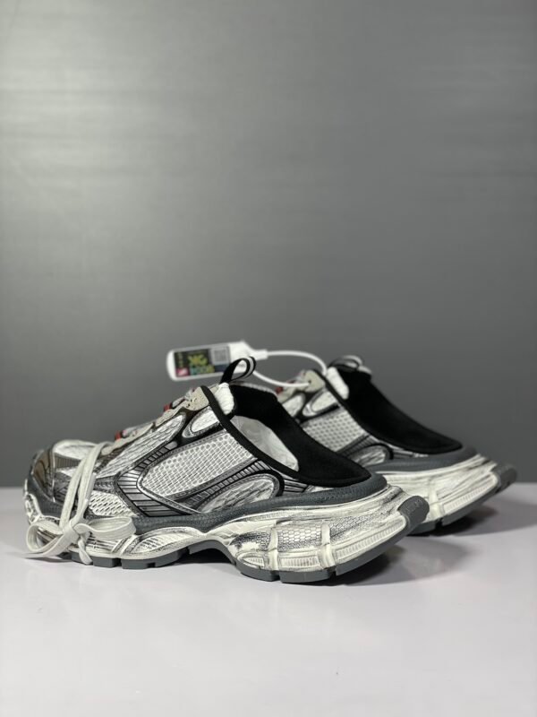 Balenciaga 3XL Slippers Sliver and Black