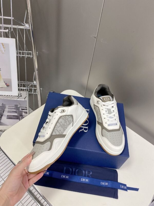 Dior B27 Low Grey and White