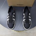 Burberry Canvas Black White