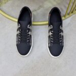 Burberry Canvas Black Khaki