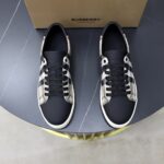 Burberry Canvas Black White and Khaki