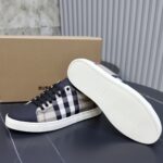 Burberry Canvas Black White and Khaki