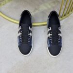 Burberry Canvas Blue and Black