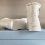 Prada Lambswool Boots HighWhite