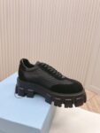 Prada Flatform Shoes Black