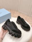 Prada Flatform Shoes Black