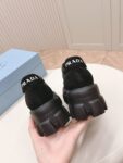 Prada Flatform Shoes Black