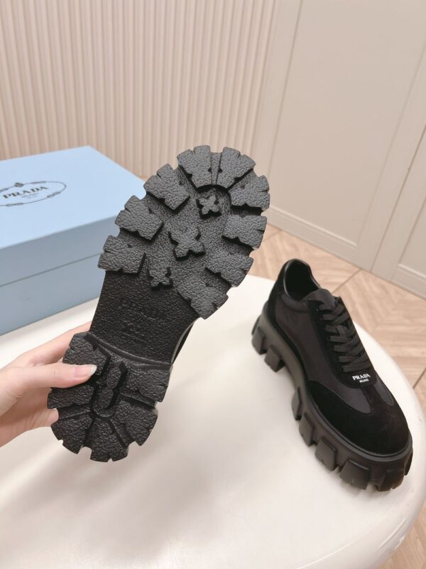 Prada Flatform Shoes Black