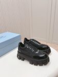 Prada Flatform Shoes Black