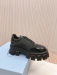 Prada Flatform Shoes Black