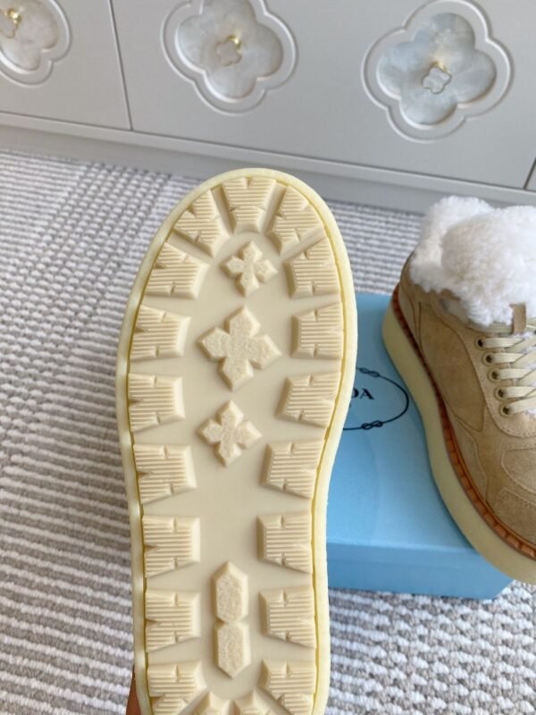 Prada Snow Boots Khaki