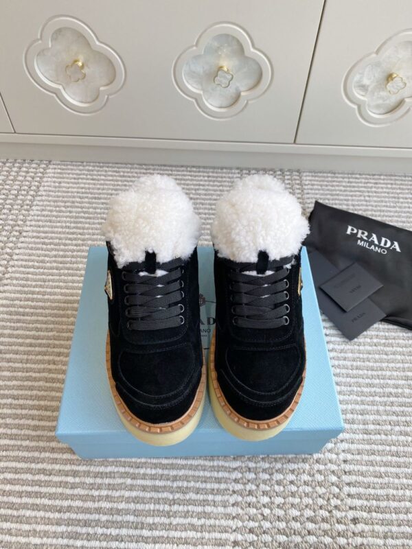 Prada Snow Boots Black