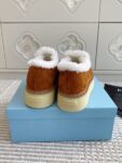 Prada Loafers Winter Orange
