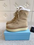 Prada Boots High Khaki