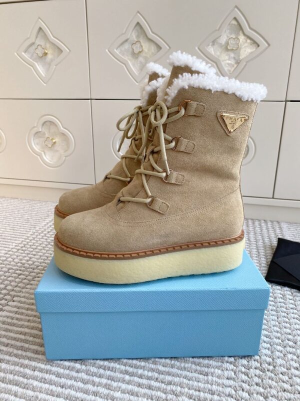 Prada Boots High Khaki