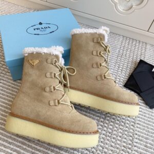 Prada Boots High Khaki