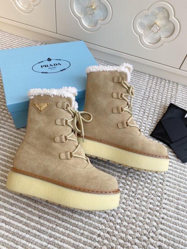 Prada Boots High Khaki